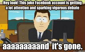 Hey look! This joke Facebook account is getting a lot attention ... via Relatably.com