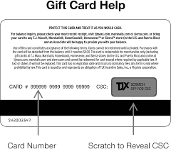 TJ Maxx Gift Card Balance Check