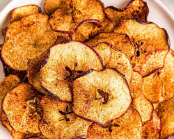 Image of Air fryer apple chips