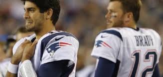 Image result for tom brady and jimmy garoppolo