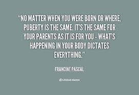 Francine Pascal Quotes. QuotesGram via Relatably.com