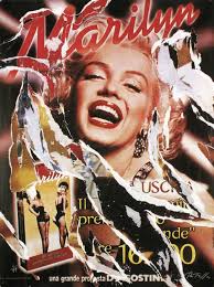 Marilyn Allegra by Mimmo Rotella. Wall Color &middot; View to Scale &middot; Enlarge - pm-26276-large