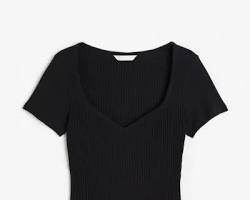 Image of H&M Ribbed Bodysuit