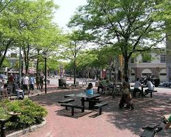 Image of Davis Square, Somerville, Massachusetts