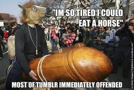 Horse Head Mask memes | quickmeme via Relatably.com