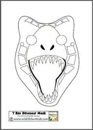 Image result for dinosaur masks to print