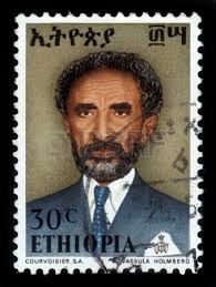 <b>...</b> zeigt Bild von Kaiser <b>Haile Selassie</b> auf einem grauen Hintergrund, <b>...</b> - 17491269-athiopien--circa-1958-ein-stempel-in-athiopien-gedruckt-zeigt-bild-von-kaiser-haile-selassie-auf-ein