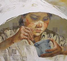 Lim Khim Ka Ty Regular Meals Oil on canvas 120 x 110 cm - SOLD - IMG_38771