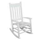 White rocking chair outdoor