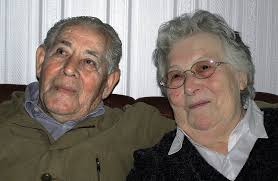 Marie und <b>Hermann Krämer</b> haben 60 Jahre als Ehepaar fest zusammengehalten. - 19742623