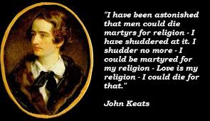 John Keats Quotes. QuotesGram via Relatably.com