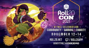 Roll20Con2021 | November 12-14, 2021