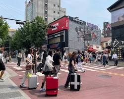 서울 마포구 홍대 걷고싶은거리, AI로 생성