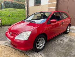 Honda Civic Coche pequeño en Rojo ocasión en ALONSOTEGI por ...