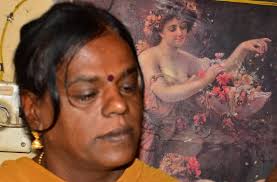 Transgender Bharathi Kannamma is an independent candidate from the Madurai parliamentary constituency. Pic: Prabhu Mallikarjunan - TG_3