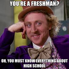 High School Freshman Meme - high school freshman meme also high ... via Relatably.com
