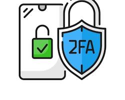 Image of lock with a 2FA symbol on it