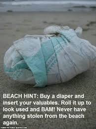 Smart Idea When Going To The Beach | Funny Pictures and Quotes via Relatably.com