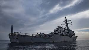 US warship intercepts missiles, drones fired from Yemen 'potentially' at Israel