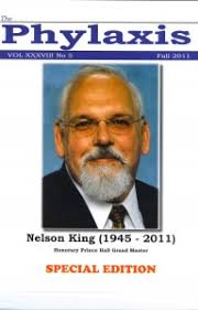 The Phylaxis Society just published its magazine totally dedicated to Nelson King. It is all King, nothing but King, every page. I don&#39;t know how the other ... - Phylaxis-King-2-192x300