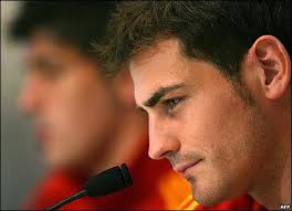 Iker Casillas. Torwart und Kapitain von Real Madrid und der Spanischen ...