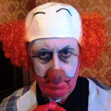 <b>...</b> Playing a dead clown in Edinburgh 2012 but I got to meet <b>Barry Cryer</b>! - clownedinburgh-head-300x300