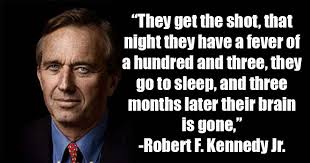 Image result for RFK Jr. and vaccines