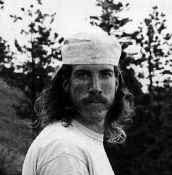 W 1975 Jim Holloway (1,93 m)- człowiek o ścięgnach ze stali – przygotowywał się do wspinania na Cloud Shadow Wall, powyżej miejscowości Boulder, Kolorado. - 05jim_holloway_portret