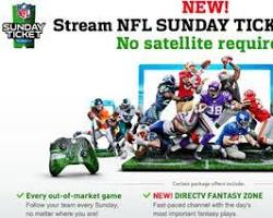 Image of NFL Sunday Ticket available on a variety of devices