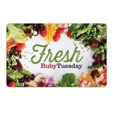 $25 Ruby Tuesday Gift Card, 2 pk. - BJs WholeSale Club
