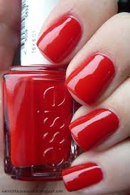 Bildresultat för essie nail polish red nouveau review