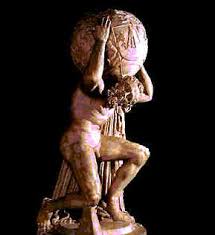 Risultati immagini per sorreggere pesi con la schiena nella mitologia