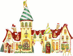 Image result for christmas castle