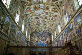 Michelangelos Fresken in der Sixtinischen Kapelle