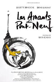 Image result for “LES AMANTS DU PONT – NEUF”. Dir. Leo Carax. Francia, 1991.
