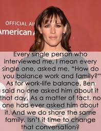 When Jennifer Garner highlighted how different the questions ... via Relatably.com