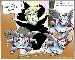 Image result for trump ideology cartoon