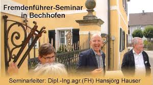 Fremdenführung und Kulturführung - ein Seminar mit Hansjörg Hauser