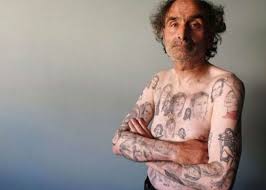 Risultati immagini per anziano tatuato