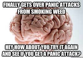 Finally gets over panic attacks from smoking weed Hey how about ... via Relatably.com