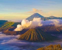 Gunung Bromo, Jawa Timur, Indonesia