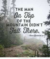 Finest three influential quotes about mountain top picture English ... via Relatably.com