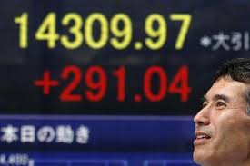 ... but Japanese stocks are marching higher and appear to be heading toward a technical bull market just weeks after falling into a technical bear market. - OB-YC475_nikkei_E_20130708003754