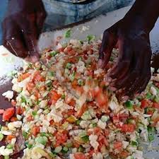 Conch Salad, Island Style | Haitian food recipes, Conch recipes ...