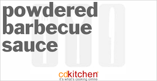 Powdered Barbecue Sauce Recipe | CDKitchen.com