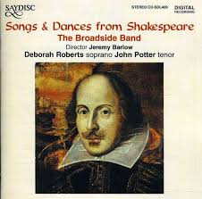 Deborah Roberts \u0026amp; J.Potter - Songs \u0026amp; Dances from Shakespeare (CD ... - 5013133440921