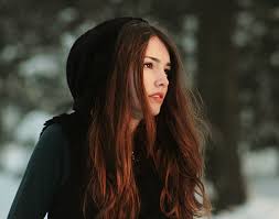 Image result for girl with long brown hair