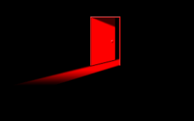 Image result for spooky door