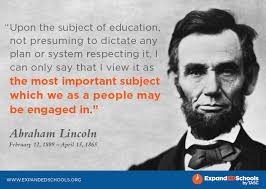 Abraham Lincoln Quotes On Education. QuotesGram via Relatably.com