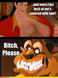 Beauty and the Beast meme Hairy! | Disney | Pinterest | Beauty And ... via Relatably.com